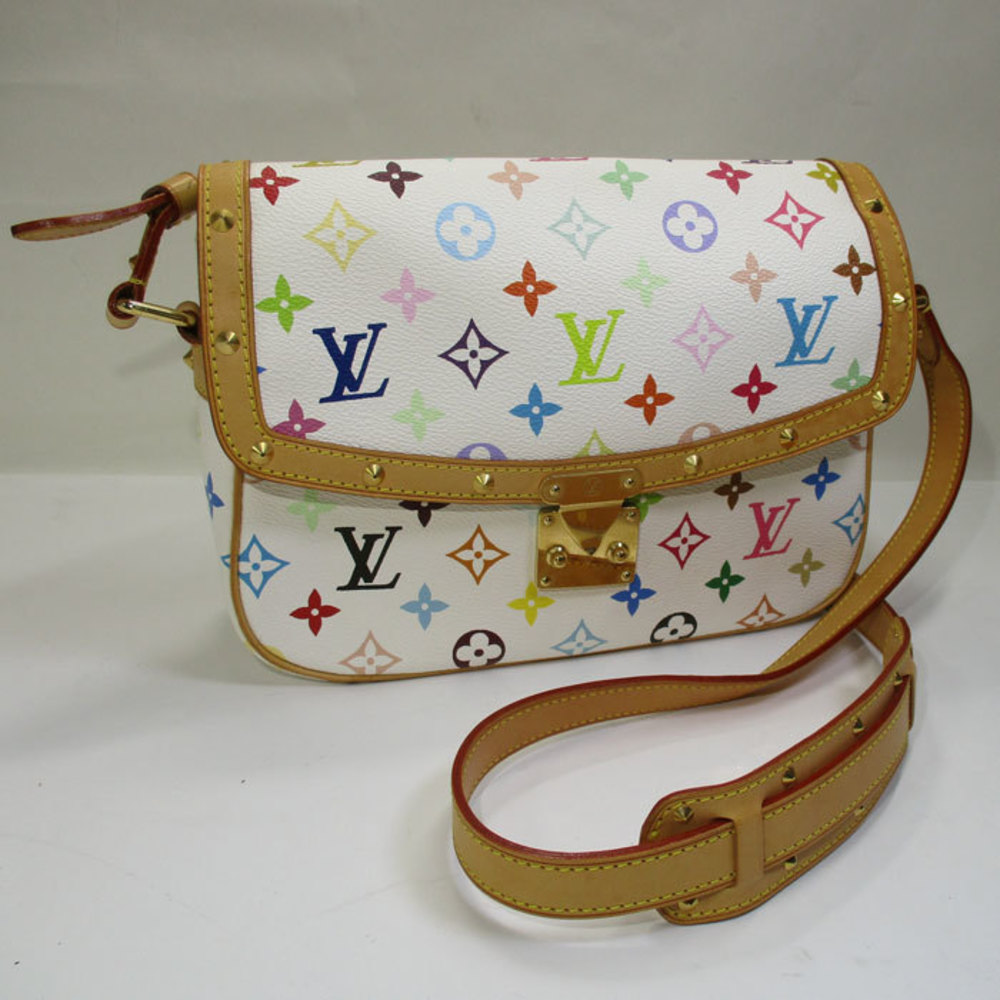 Louis Vuitton Sologne Monogram Multicolor Shoulder Bag White
